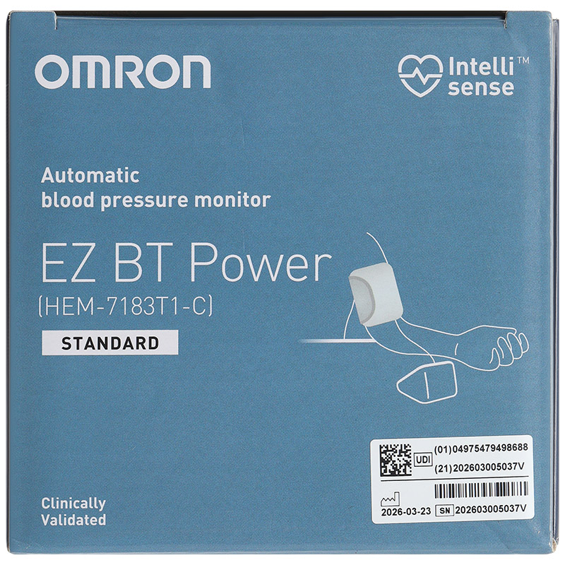 Máy đo huyết áp bắp tay Ez Bt Power Omron HEM-7183T1-C - 12